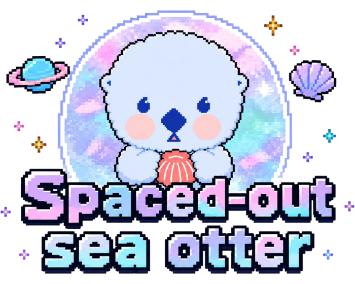 Spaced-out Sea Otter 공식 로고